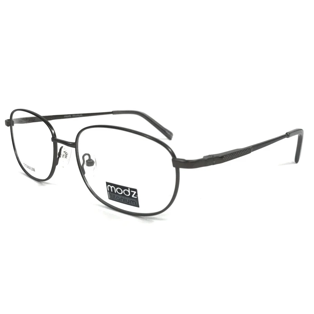 Modz Eyeglasses Frames MODERN DICTATOR MATTE GREY Wire Rim Titanium 55-17-145